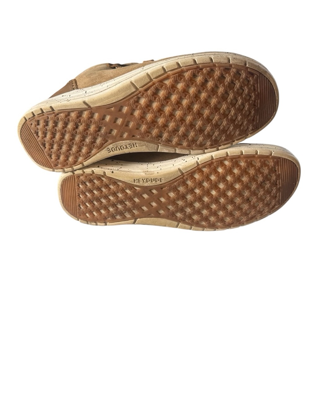 Hey Dude Tan Suede Ankle Boots - Picture 8 of 8